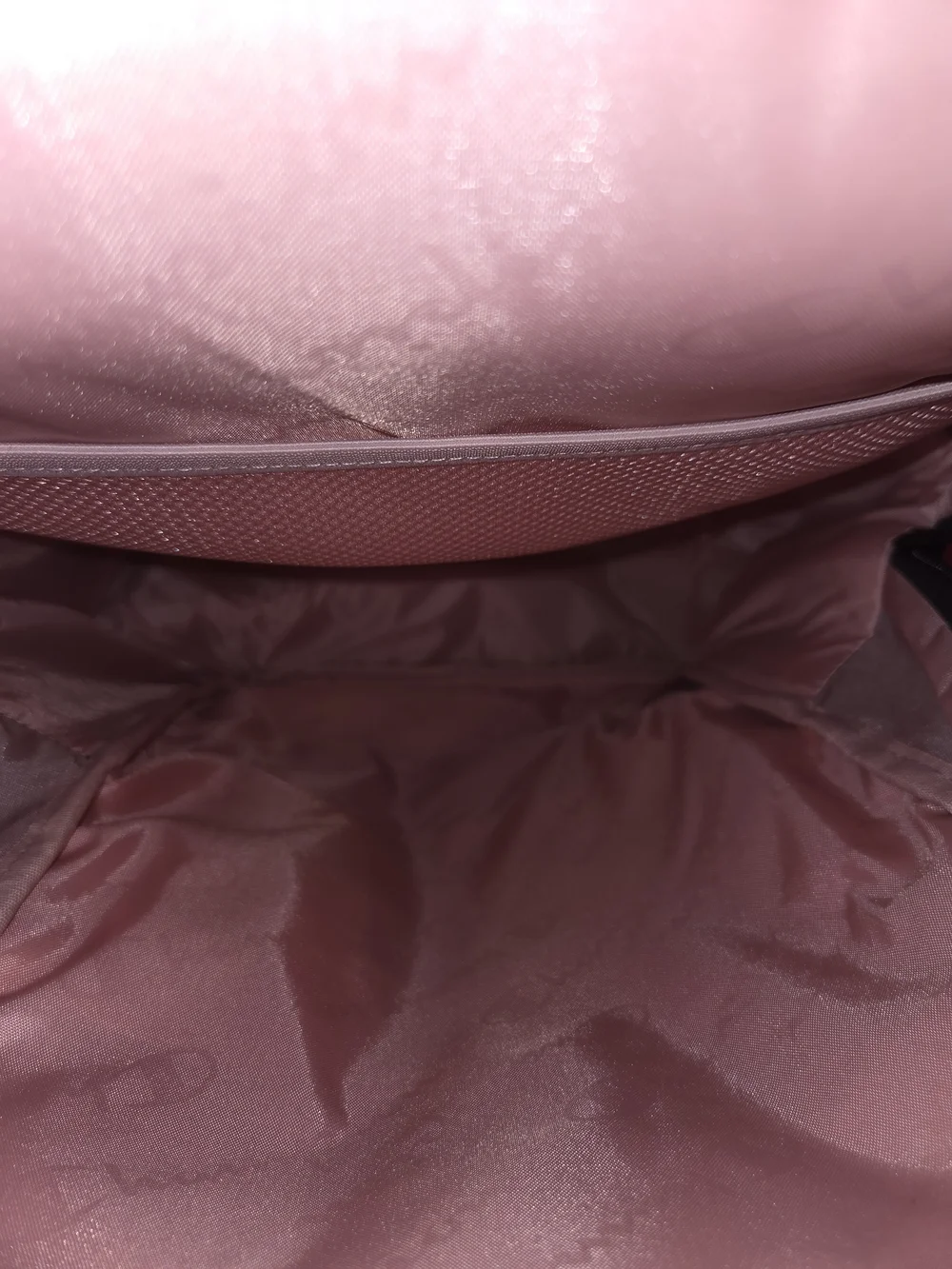 Champion Black Backpack with Pink Accent